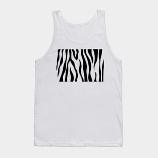 Zebra animal print Tank Top